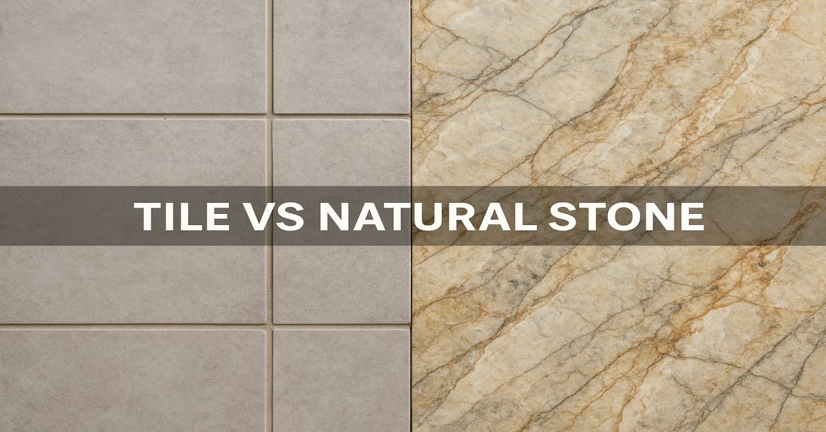 Tile vs Natural Stone 